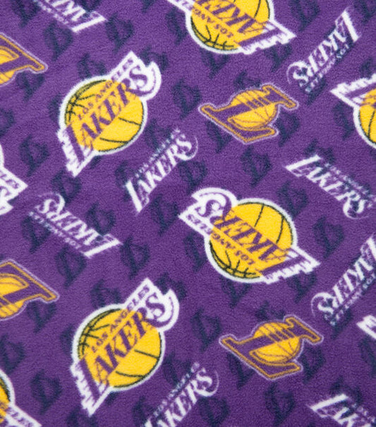 Los Angeles Lakers Plaid Fleece
